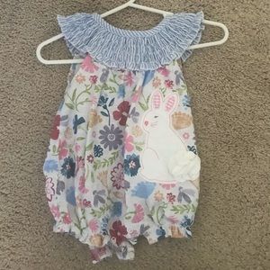 Baby Bunny Smocked Outfit
